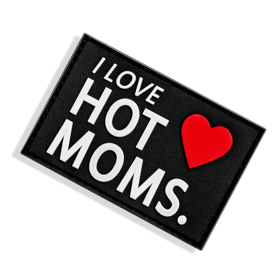 I Love Hot Moms' PVC Patch - One Revolver Surfboards