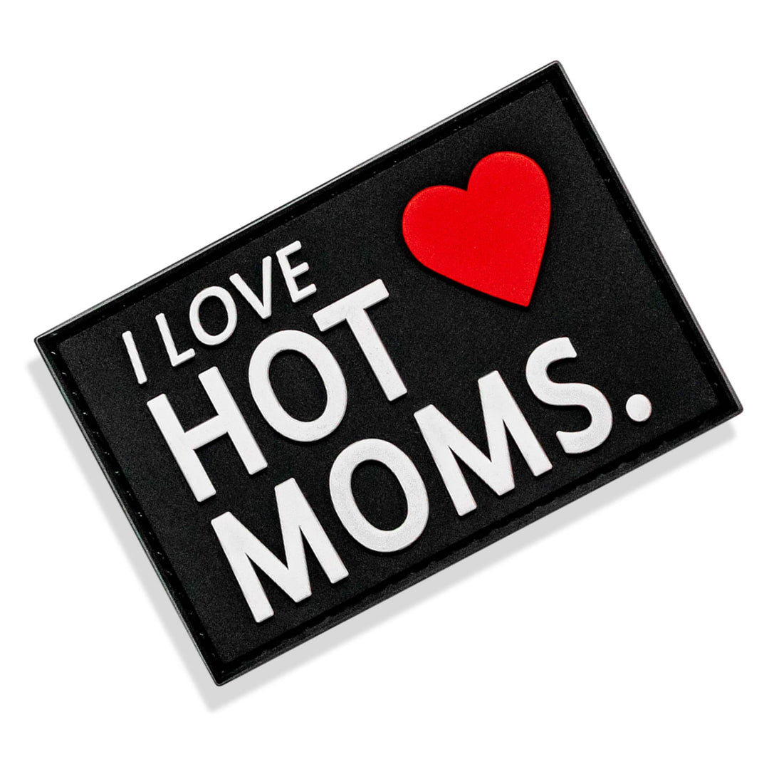 I Love Hot Moms' PVC Patch - One Revolver Surfboards