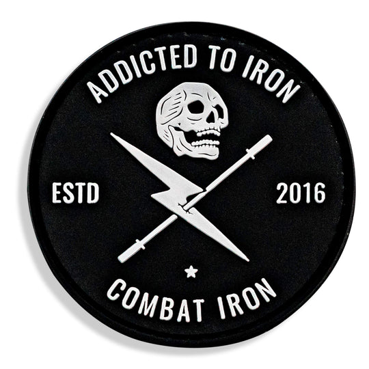 Addicted To Iron 3D PVC Patch