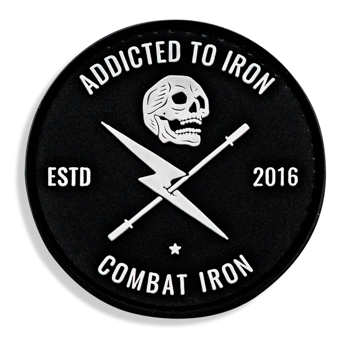 Addicted To Iron 3D PVC Patch - One Revolver Surfboards