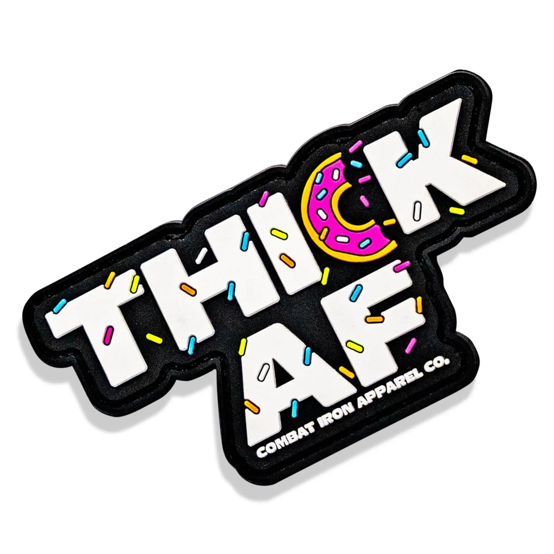 One Revolver Surfboards - Thick AF Donut PVC Patch PVC VELCRO PATCH