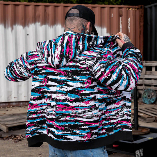 Men's Fleece Lined Zip Up Hoodie | V1