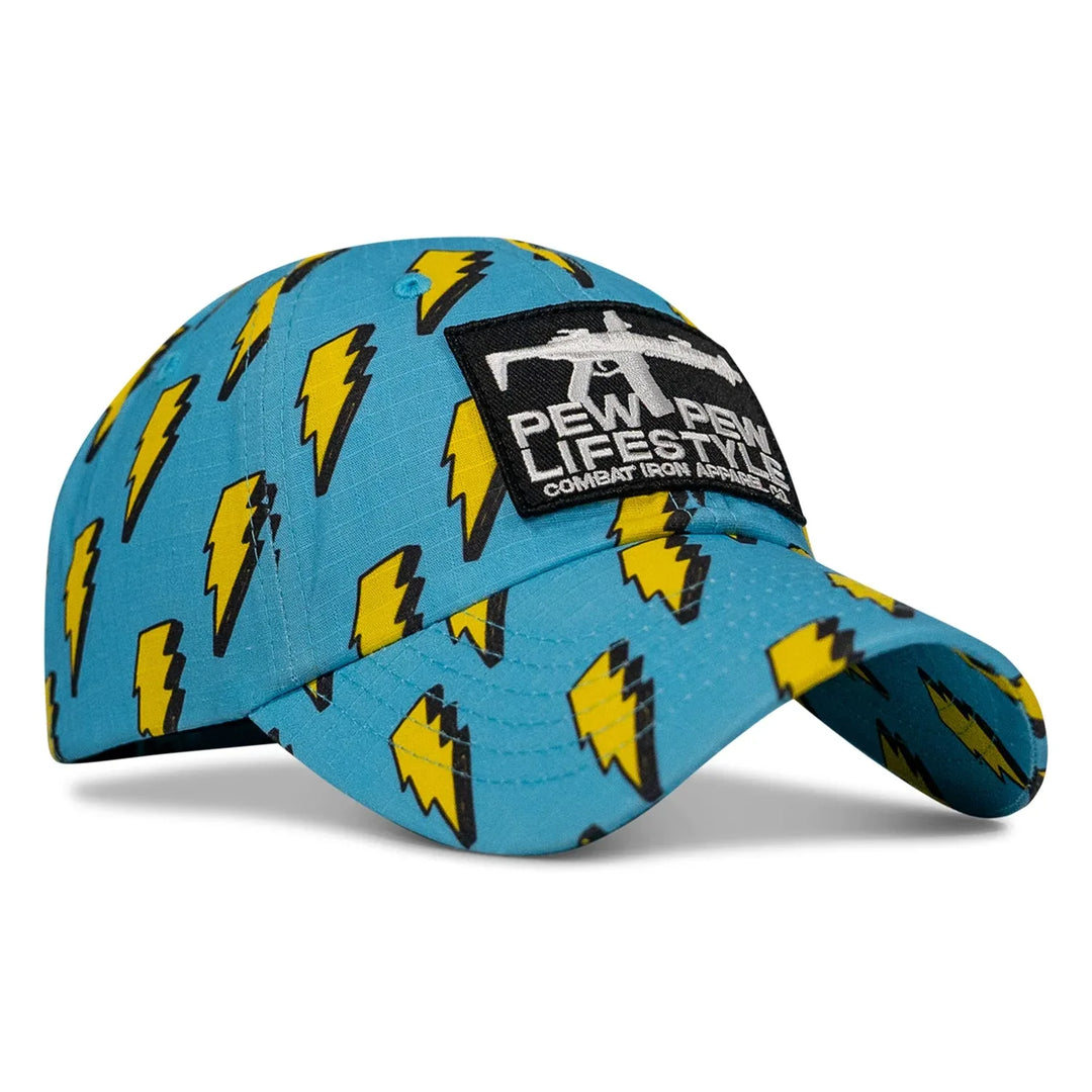 One Revolver Surfboards - Ripstop Pew Pew Lifesyle Patch Tactical Ripstop Mesh Snapback Hat HEADWEAR