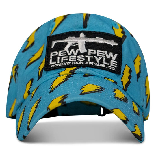One Revolver Surfboards - Ripstop Pew Pew Lifesyle Patch Tactical Ripstop Mesh Snapback Hat HEADWEAR