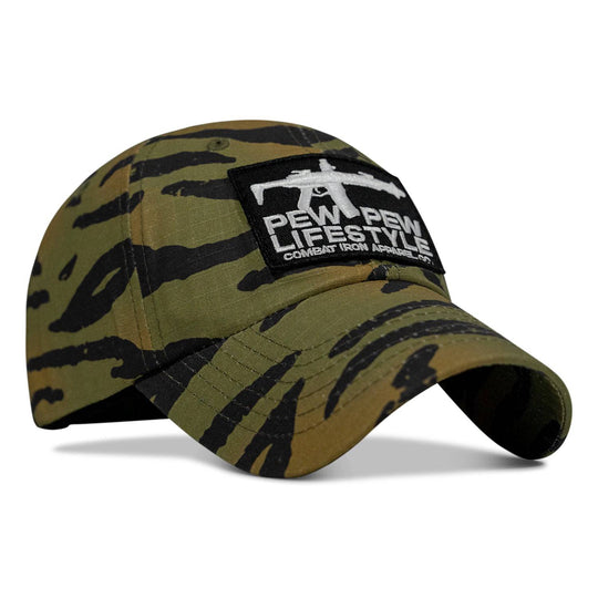 One Revolver Surfboards - Ripstop Pew Pew Lifesyle Patch Tactical Ripstop Mesh Snapback Hat HEADWEAR