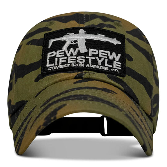 One Revolver Surfboards - Ripstop Pew Pew Lifesyle Patch Tactical Ripstop Mesh Snapback Hat HEADWEAR