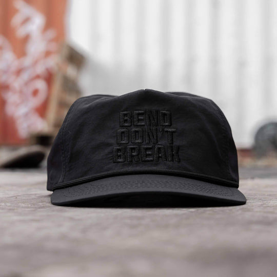 Bend Don't Break Subdued Crushable Rope SnapBack - One Revolver Surfboards