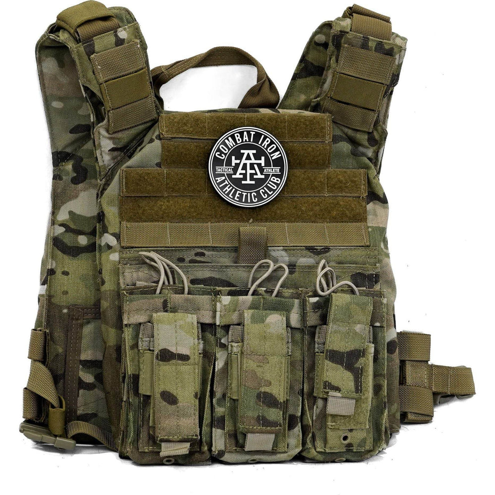 TACTICAL ATHLETE CLUB GLOW IN THE DARK 3D PVC PATCH - One Revolver Surfboards