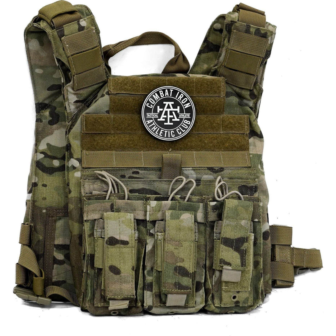 TACTICAL ATHLETE CLUB GLOW IN THE DARK 3D PVC PATCH - One Revolver Surfboards