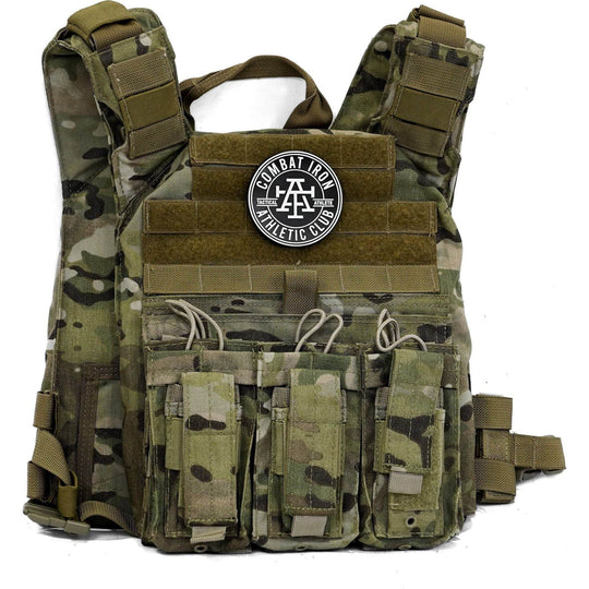 TACTICAL ATHLETE CLUB GLOW IN THE DARK 3D PVC PATCH - One Revolver Surfboards