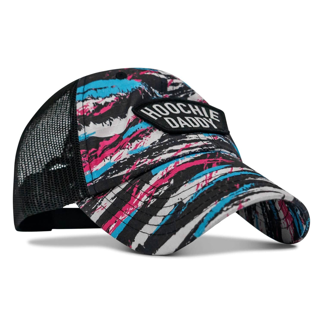 Hoochie Daddy Arched Patch Tactical Ripstop Mesh Snapback Hat