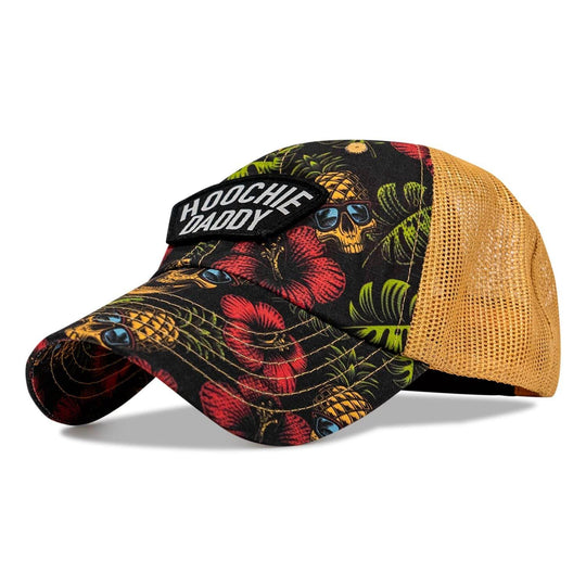 Ripstop Hoochie Daddy Arched Patch Low Profile Snapback Hat - One Revolver Surfboards