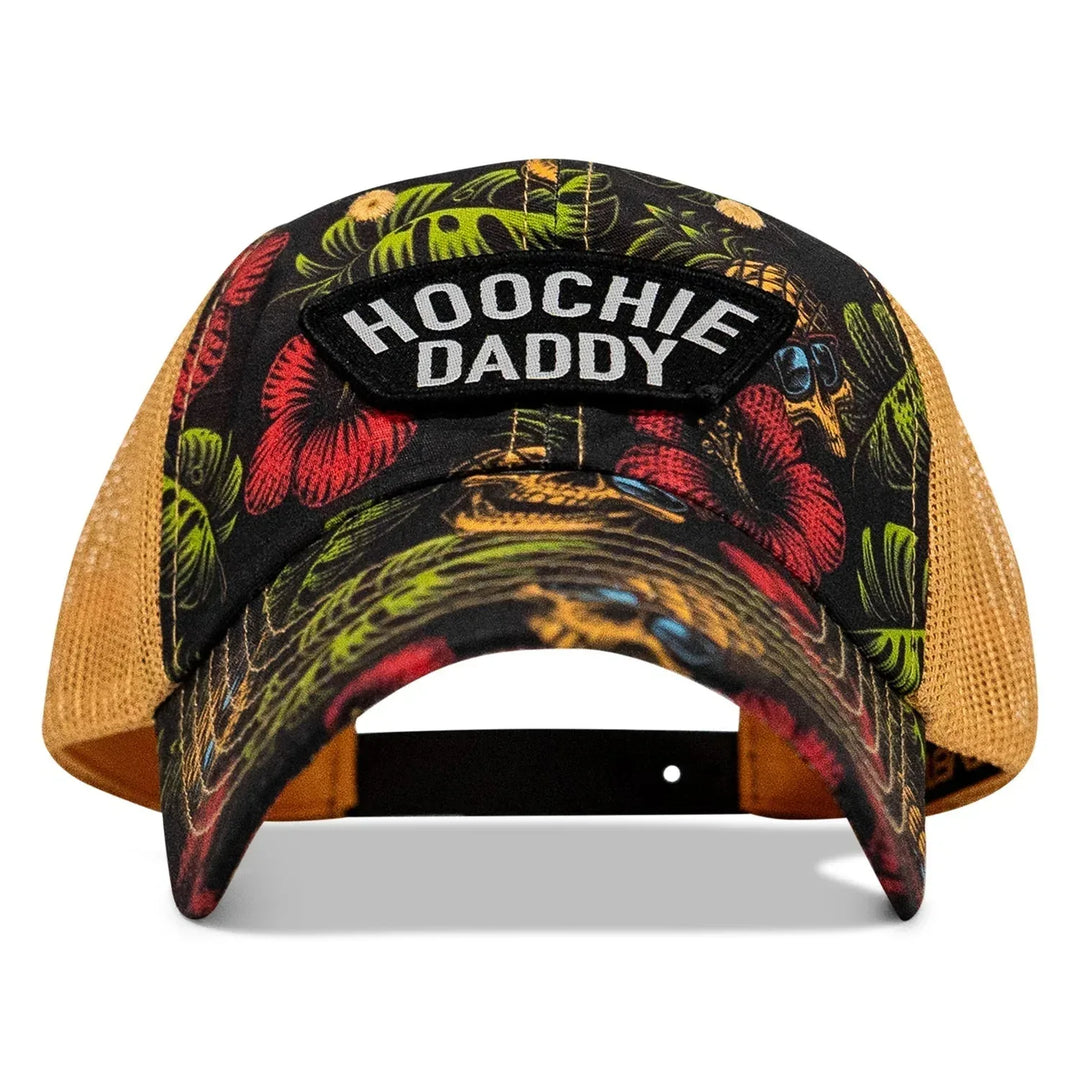 One Revolver Surfboards - Hoochie Daddy Arched Patch Tactical Ripstop Mesh Snapback Hat HEADWEAR