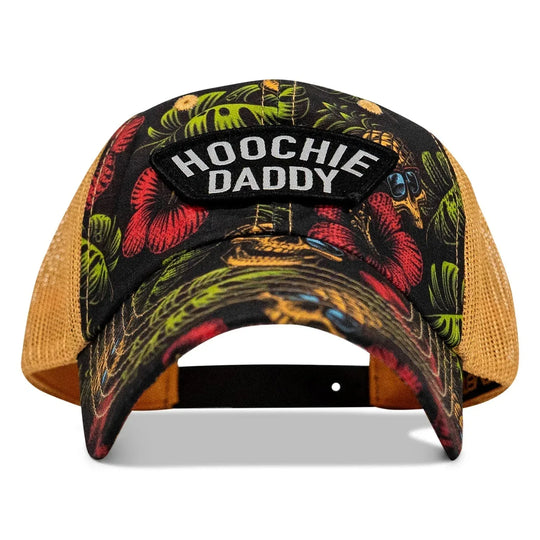 One Revolver Surfboards - Hoochie Daddy Arched Patch Tactical Ripstop Mesh Snapback Hat HEADWEAR