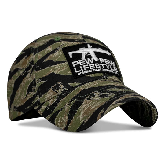 One Revolver Surfboards - Ripstop Pew Pew Lifesyle Patch Tactical Ripstop Mesh Snapback Hat HEADWEAR