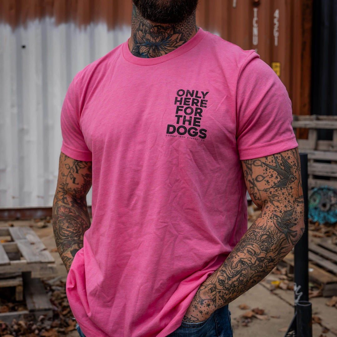 Only Here For The Dogs Men's T-Shirt - One Revolver Surfboards