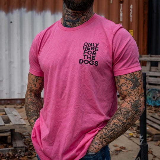 Only Here For The Dogs Men's T-Shirt - One Revolver Surfboards