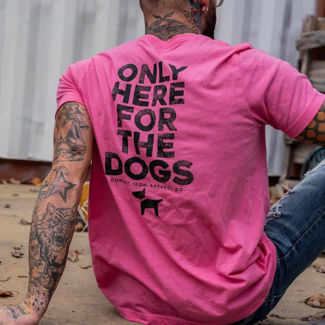 Only Here For The Dogs Men's T-Shirt - One Revolver Surfboards