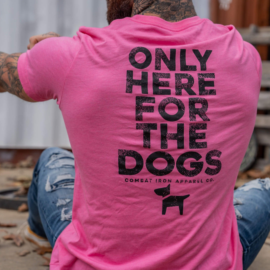 Only Here For The Dogs Men&