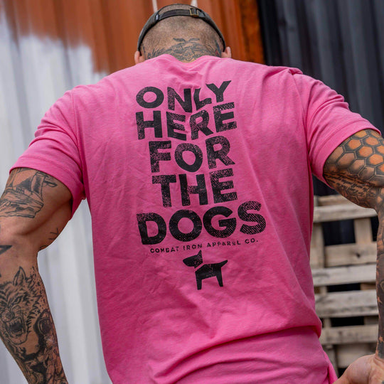 Only Here For The Dogs Men's T-Shirt - One Revolver Surfboards