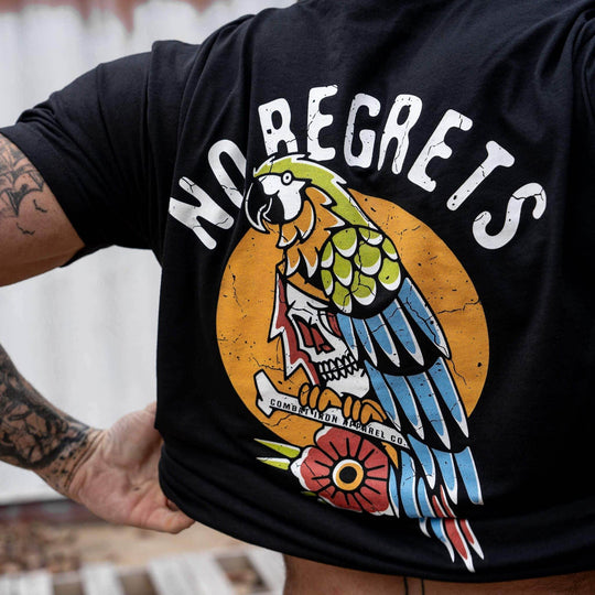 No Regrets Pirate Men's T-Shirt - One Revolver Surfboards