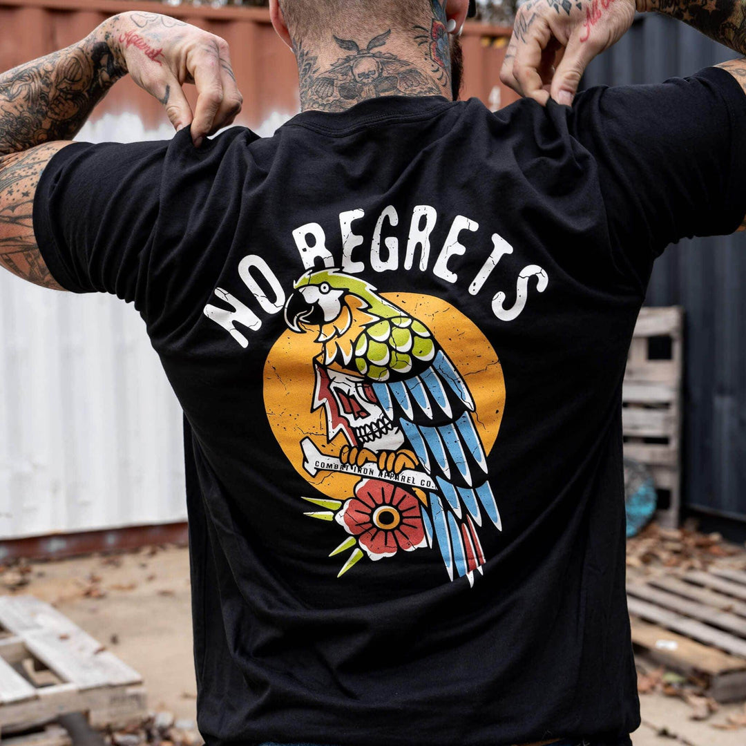 No Regrets Pirate Men's T-Shirt - One Revolver Surfboards