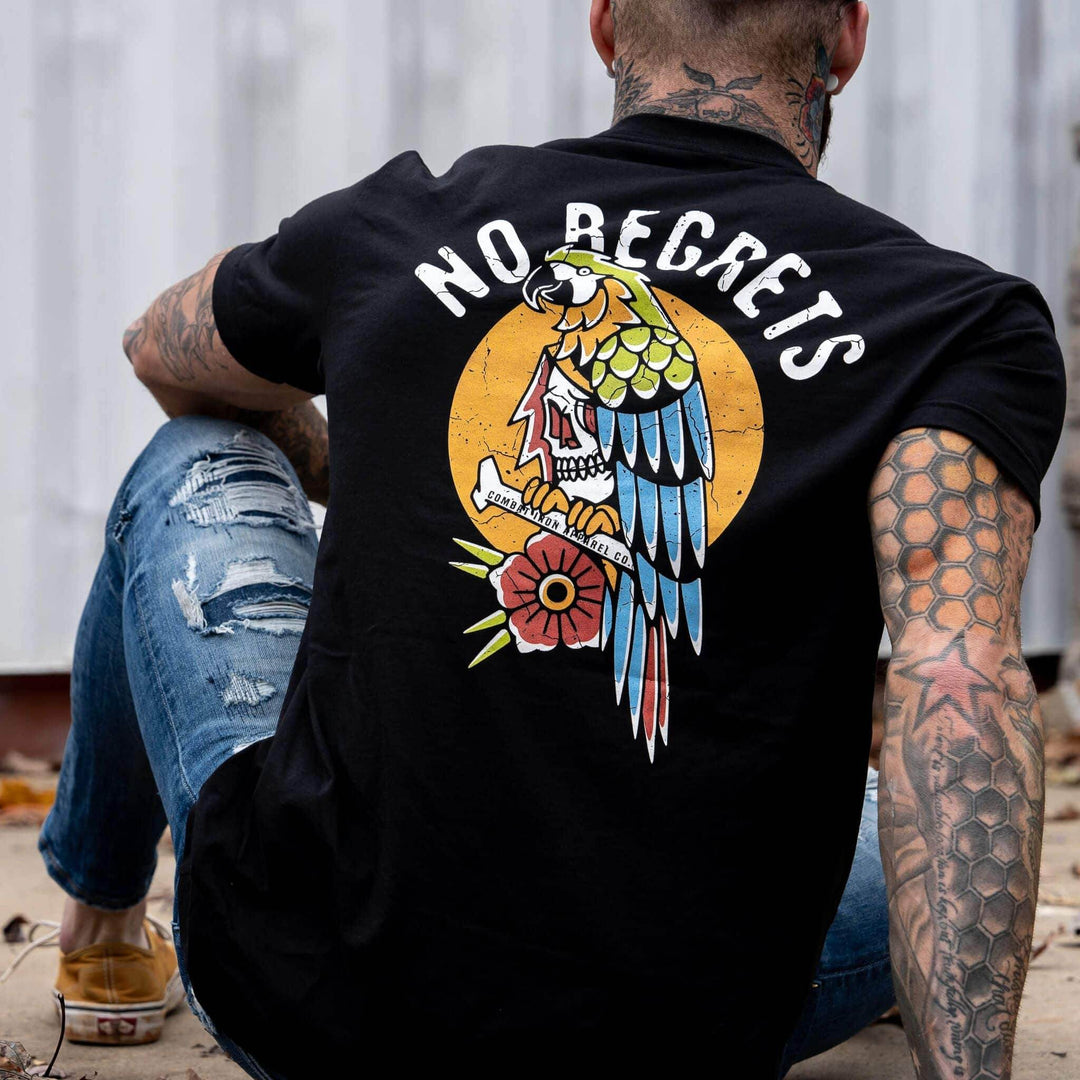 No Regrets Pirate Men's T-Shirt - One Revolver Surfboards