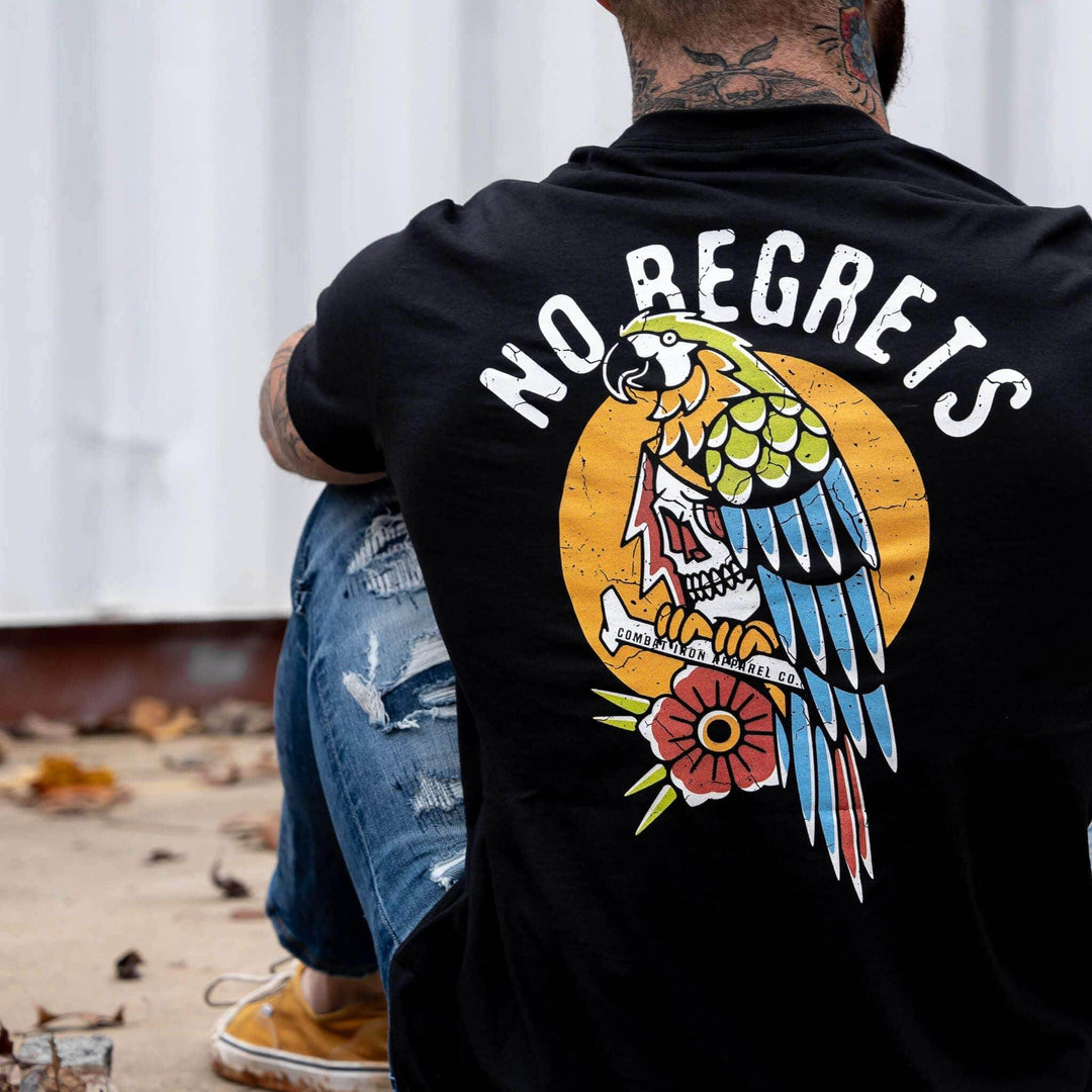 No Regrets Pirate Men's T-Shirt - One Revolver Surfboards