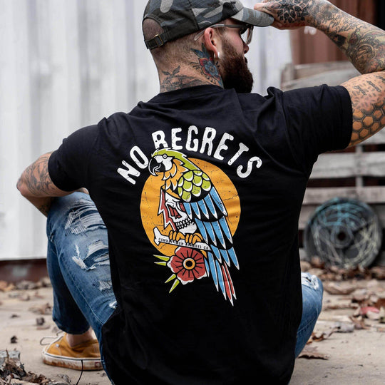 No Regrets Pirate Men's T-Shirt - One Revolver Surfboards