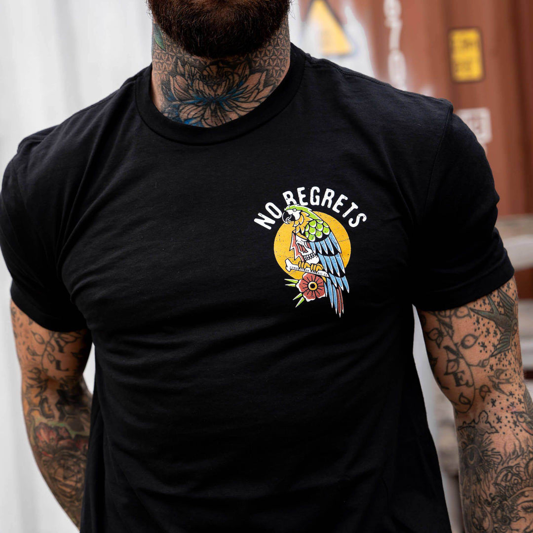 No Regrets Pirate Men's T-Shirt - One Revolver Surfboards