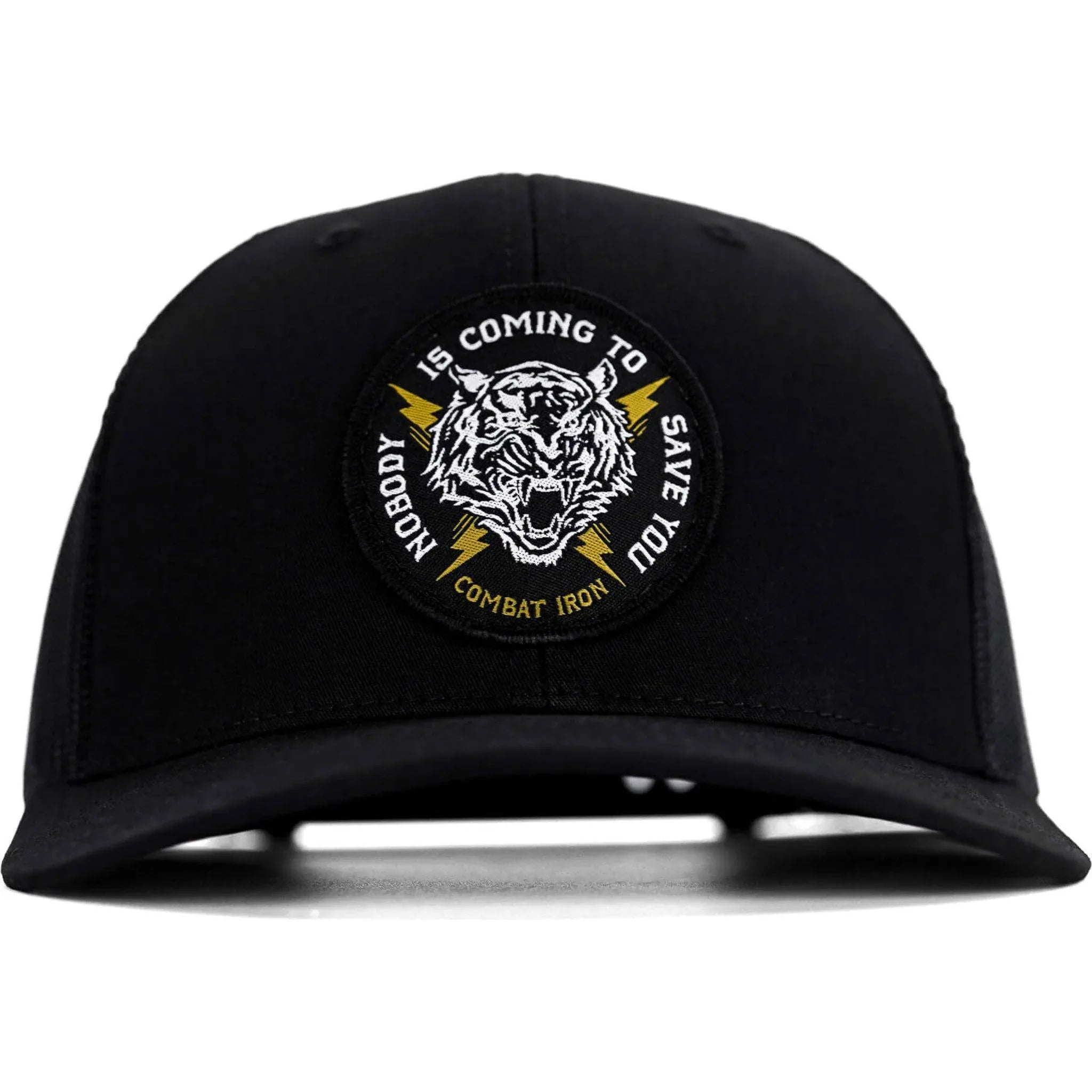 One Revolver Surfboards - Nobody Is Coming To Save You Patch Snapback Hat HEADWEAR