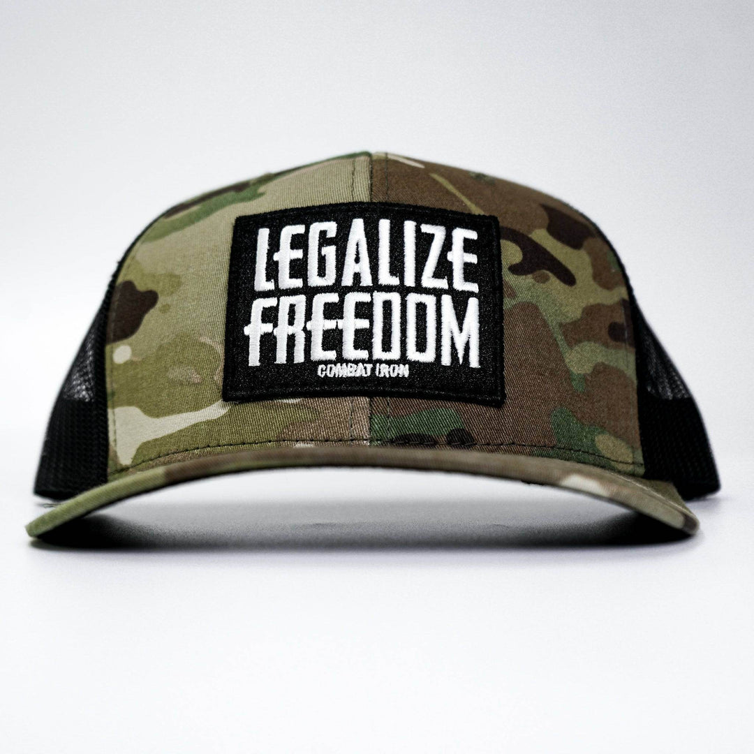 Legalize Freedom Patch Mid-Profile Mesh Snapback - One Revolver Surfboards