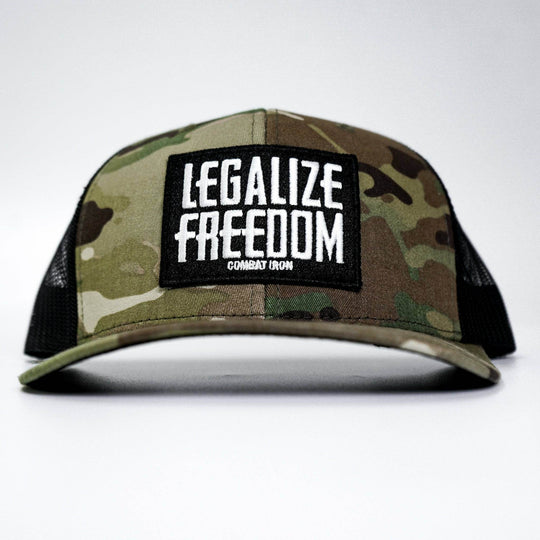 Legalize Freedom Patch Mid-Profile Mesh Snapback - One Revolver Surfboards
