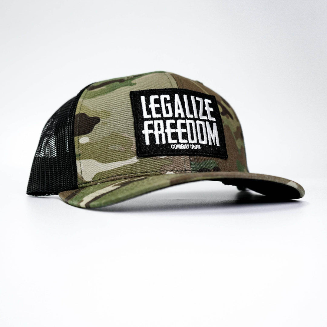 Legalize Freedom Patch Mid-Profile Mesh Snapback - One Revolver Surfboards