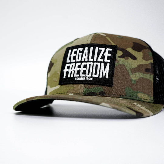 Legalize Freedom Patch Mid-Profile Mesh Snapback - One Revolver Surfboards