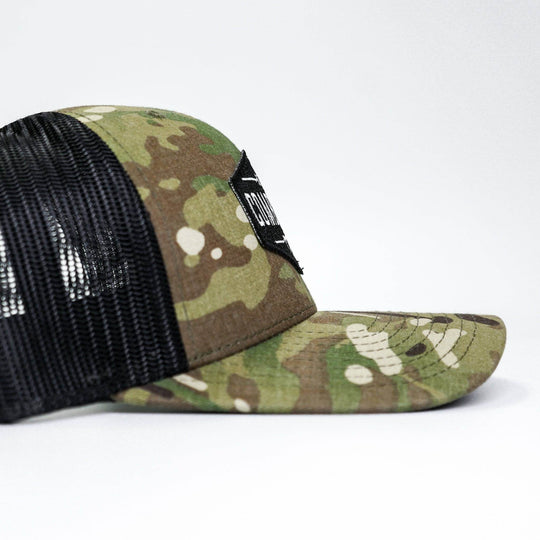 Original AR Black Patch Snapback Hat - One Revolver Surfboards