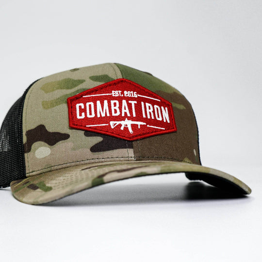 Original AR Red Patch Mid-Profile Mesh Snapback Hat - HEADWEAR - One Revolver Surfboards