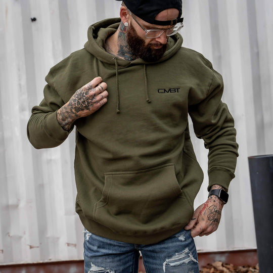 Heavyweight CMBT Men's Hoodie - One Revolver Surfboards