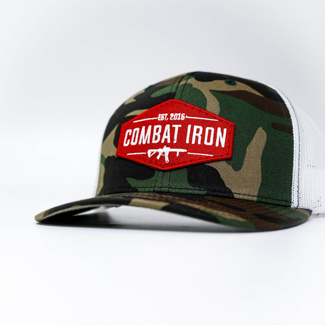 Original AR Red Patch Mid-Profile Mesh Snapback Hat - HEADWEAR - One Revolver Surfboards