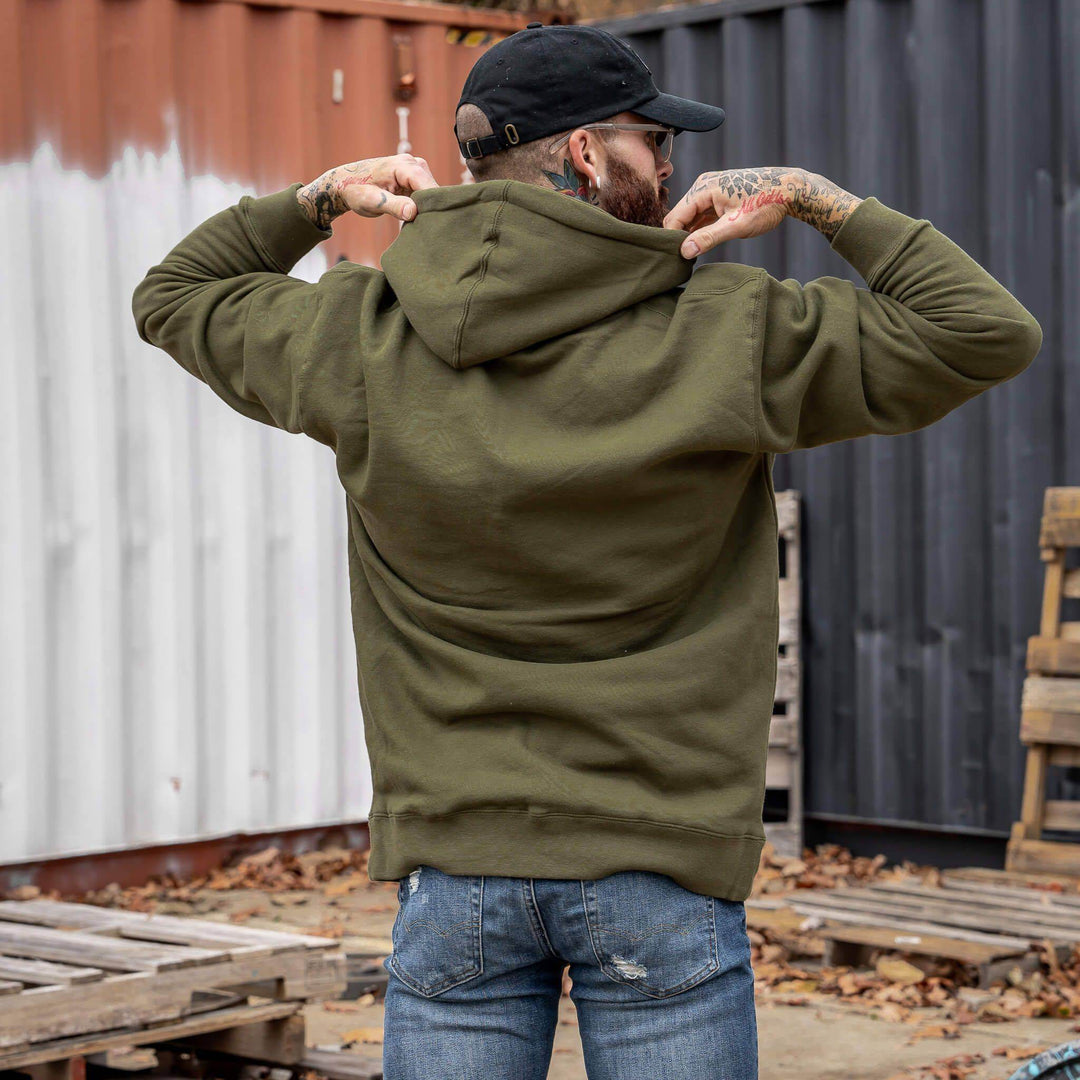 Heavyweight CMBT Men's Hoodie - One Revolver Surfboards