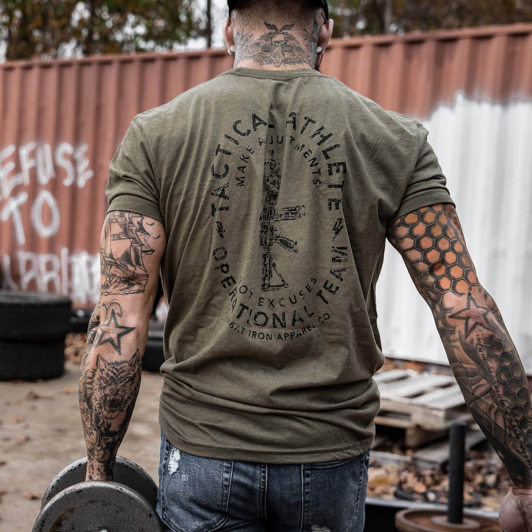 Tactical Athlete Operational Team Men's T-shirt - One Revolver Surfboards