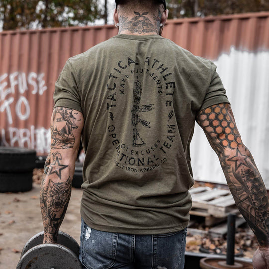 Tactical Athlete Operational Team Men's T-shirt - One Revolver Surfboards