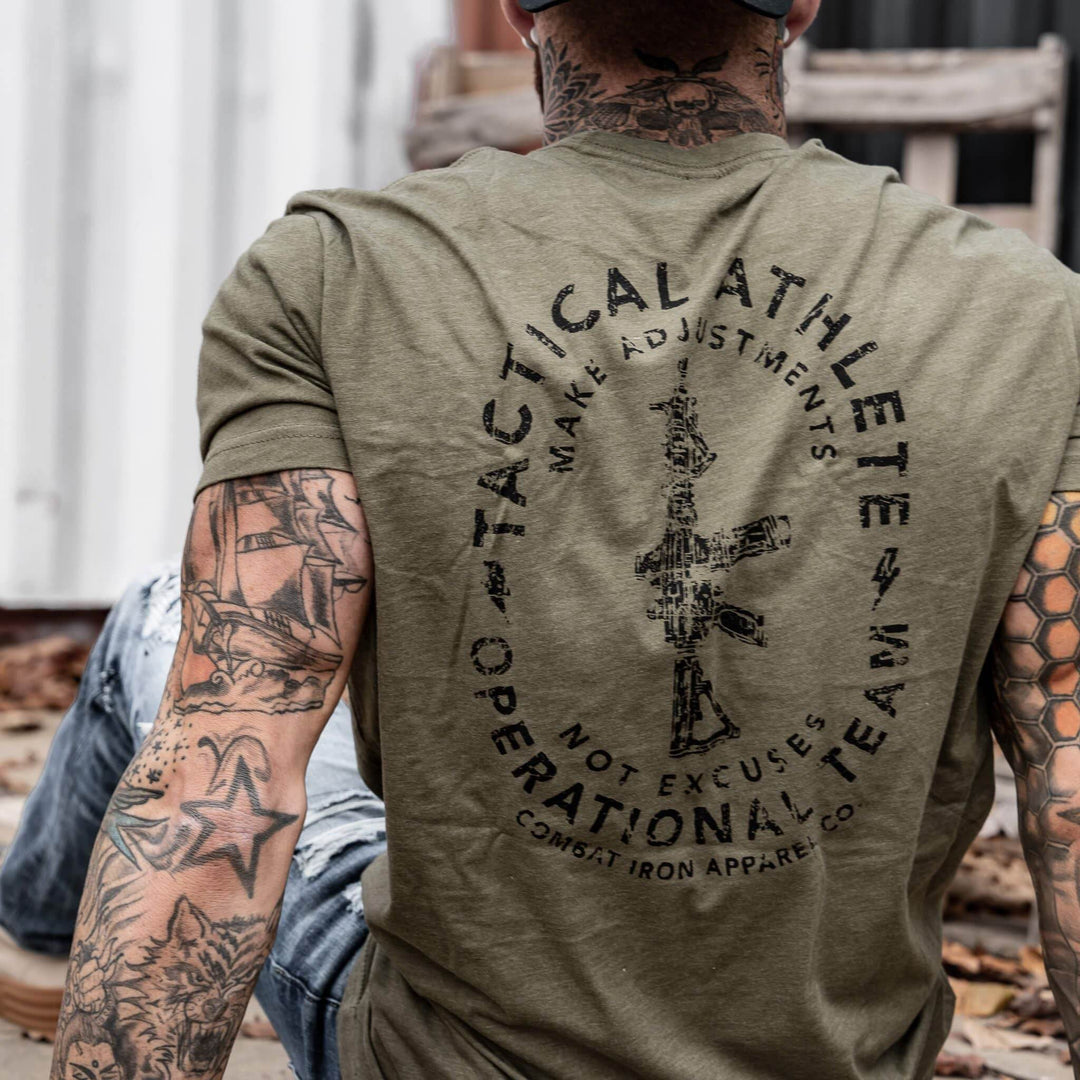 Tactical Athlete Operational Team Men's T-shirt - One Revolver Surfboards