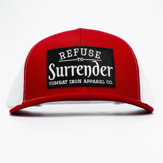 One Revolver Surfboards - Refuse To Surrender B/W Patch Snapback Hat HEADWEAR