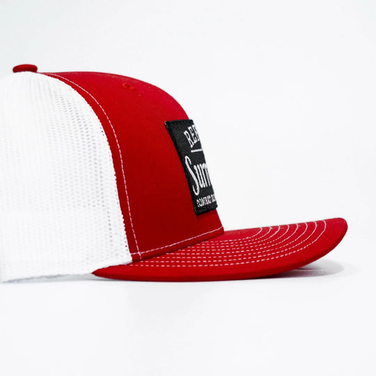 One Revolver Surfboards - Refuse To Surrender B/W Patch Snapback Hat HEADWEAR