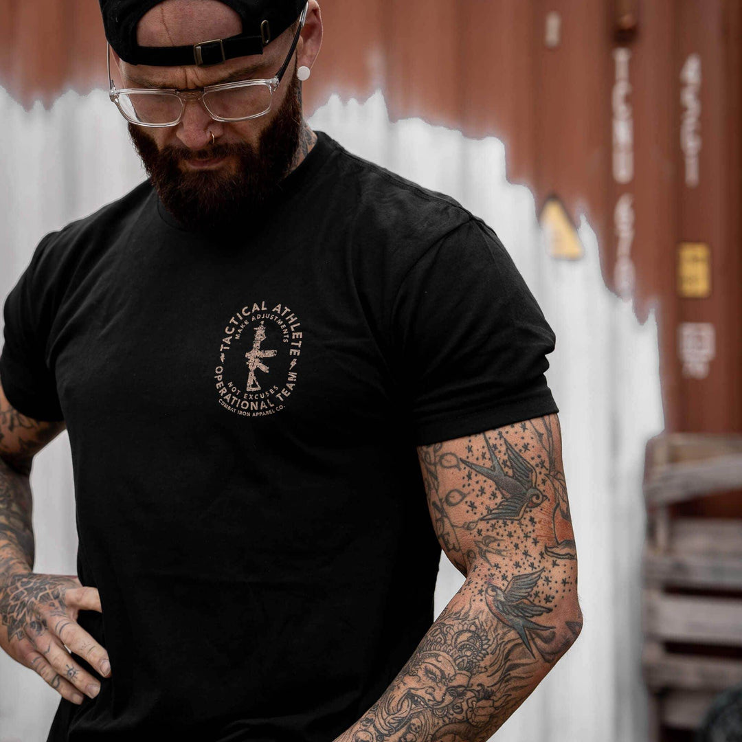 Tactical Athlete Operational Team Men's T-shirt - One Revolver Surfboards