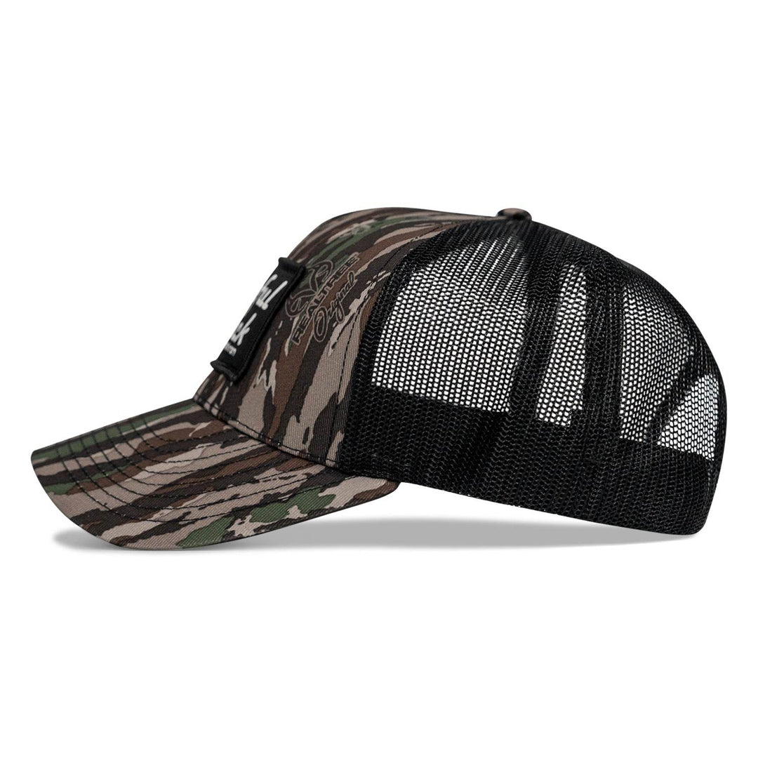 Grateful As F*ck Patch Mesh Snapback Hat - HEADWEAR - One Revolver Surfboards