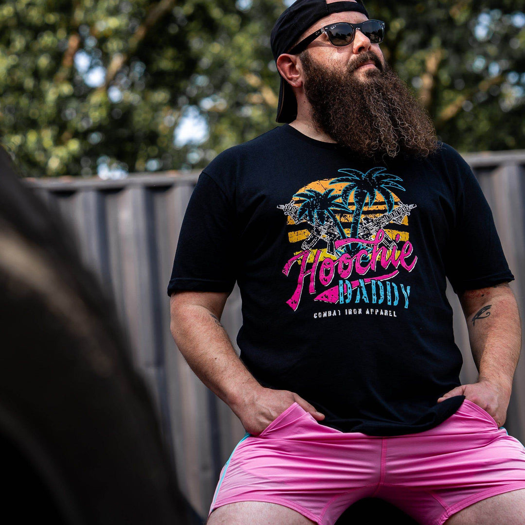 Hoochie Daddy Sunset Men's T-Shirt - One Revolver Surfboards