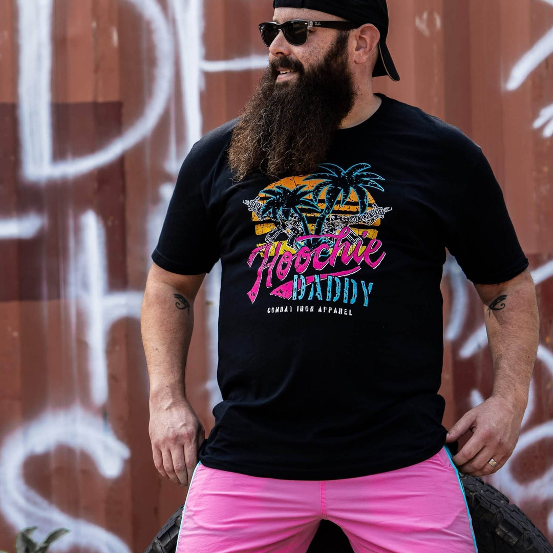 Hoochie Daddy Sunset Men's T-Shirt - One Revolver Surfboards