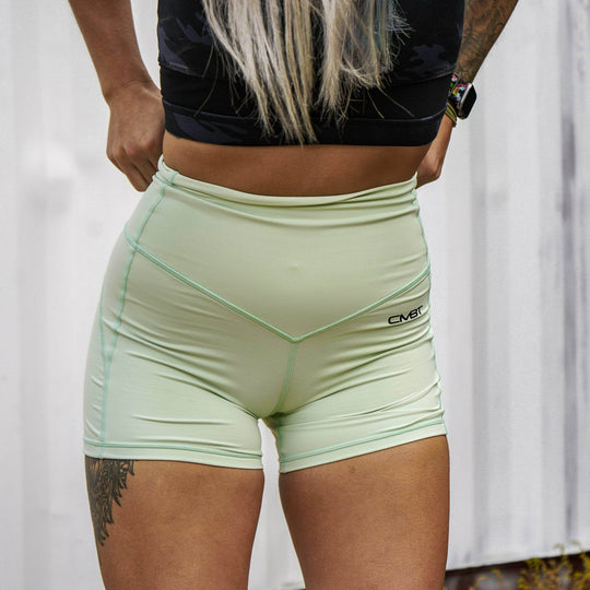 LADIES LUXE HIGH WAISTED SHORTS - SHORTS | WOMEN - One Revolver Surfboards